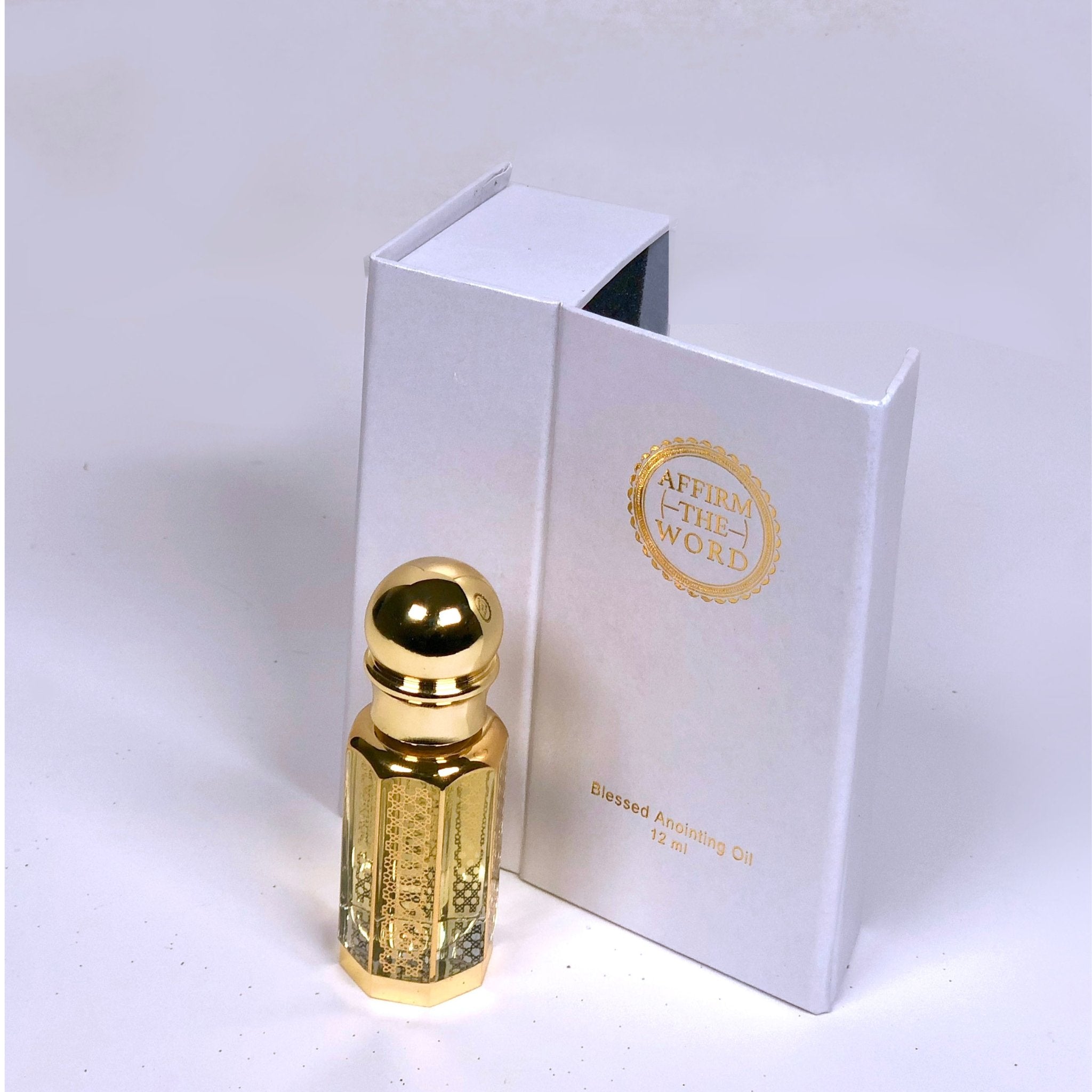 Anointing Oil Holder - Silver (box gift set)