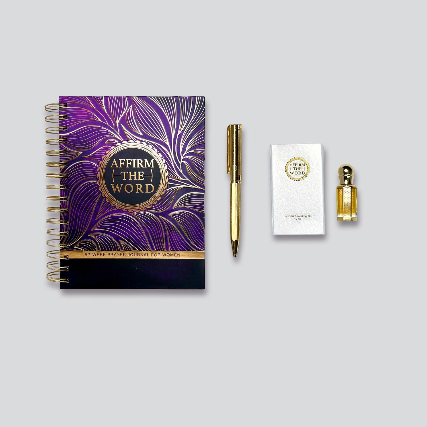 52 week Prayer Journal & Anointing Oil