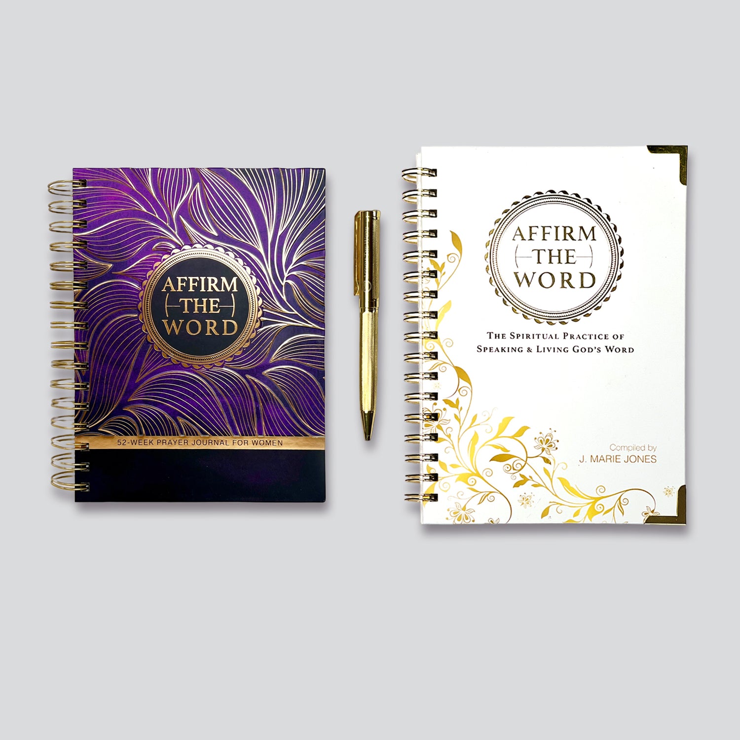 ATW White & 52 Week Prayer Journal Bundle