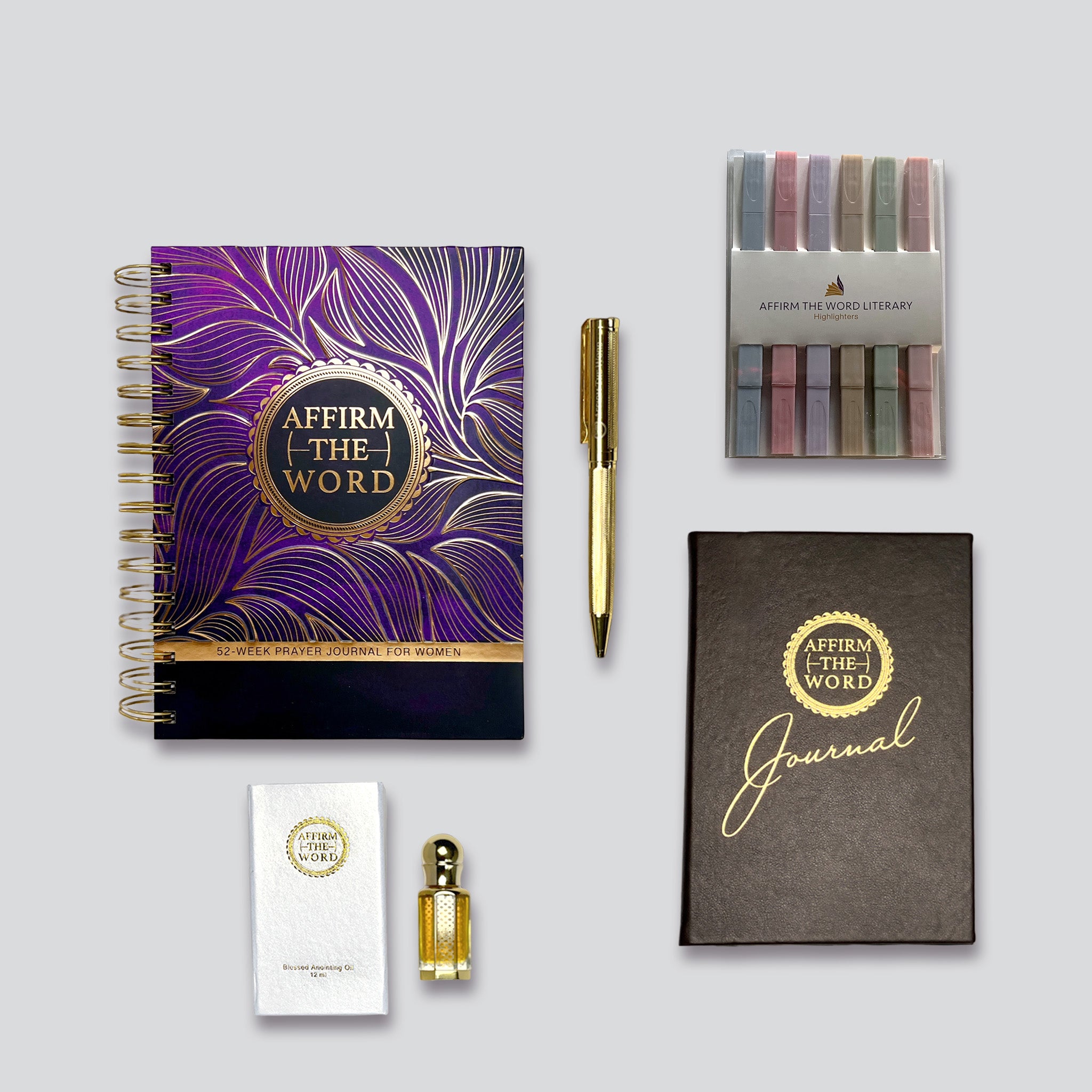 52 week Journal+ Notebook +Oil Mega Bundle