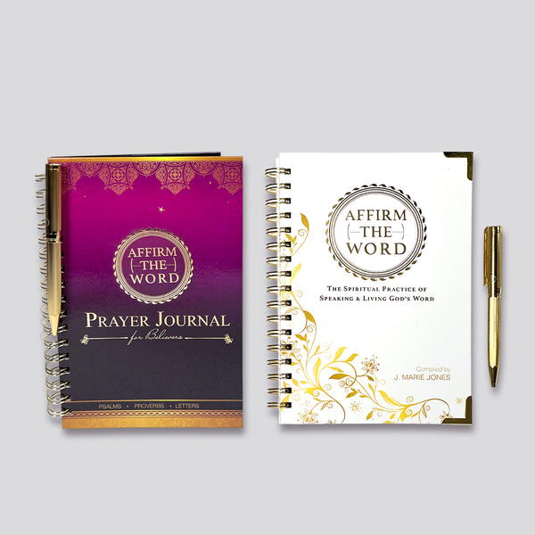 ATW & Prayer Journal Bundle – Affirm The Word Literary