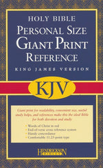 KJV Personal Giant Print Reference Bible - Affirm The Word Literary